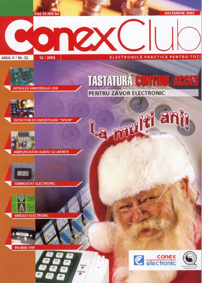 Revista Conex Club 12/2003