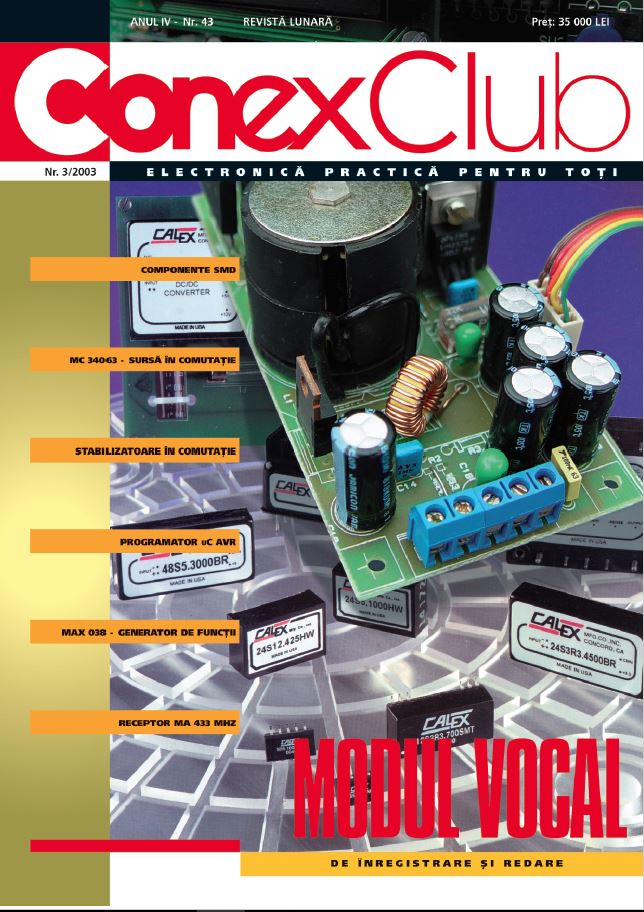 Revista Conex Club 3/2003
