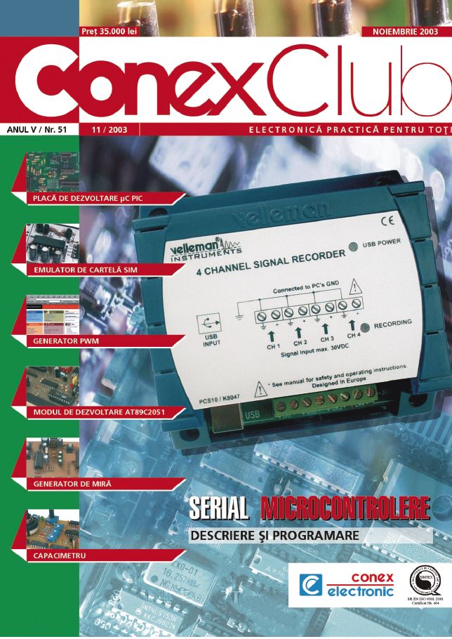 Revista Conex Club 11/2003